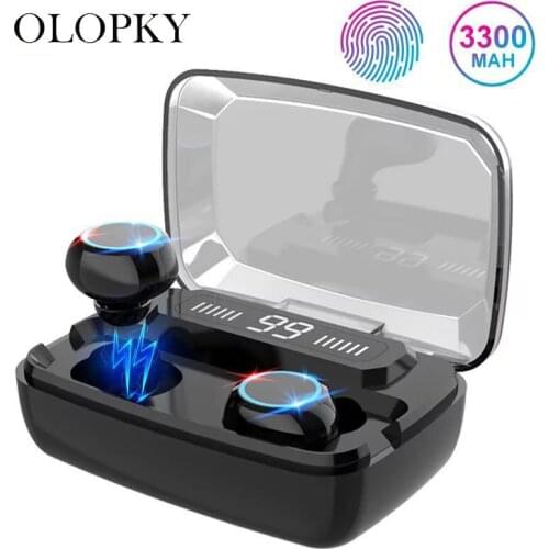 M11 Wireless Bluetooth 5.0 Earphones TWS Mini Wireless Earbuds Earphone Deep Bass Sport Headset 8D Surround Sound Drop Shipping