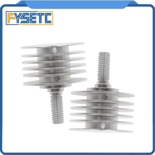 2pcs DIY MK8 Short Range Extruder Radiator All-Metal 3D Printer Short Distance Mini Heat Sink 1.75mm Close Pipe Feeding