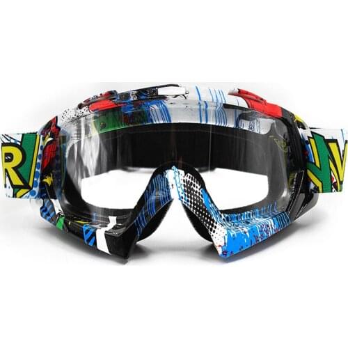 Unisex Motorcycle Goggles ATV Dirt Bike Off Road Racing Goggle Anti-Scratch Windproof Skiing Glasses Cycling Eyewear Goggles