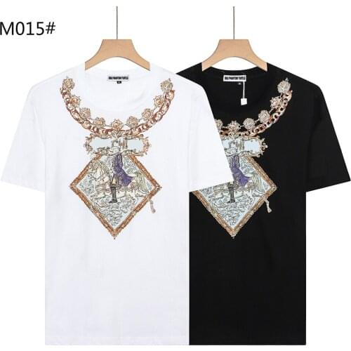DSQ PHANTOM TURTLE Mens Short Sleeve Logo Series Graphic T-Shirt Men Fashion Print Cotton Tees Breathable Quality Tops M015