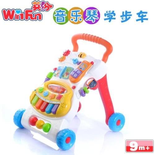 First Step Activity Baby Walker Musical Sit-to-Stand Learning Baby Walker With Wheels Baby Walking Assistant Toy