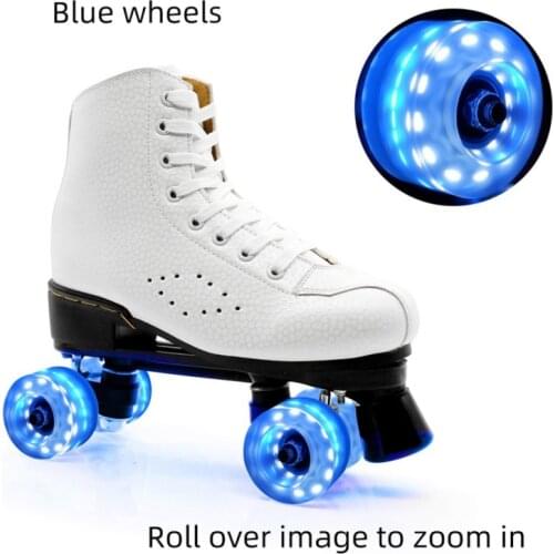 Luminous Light Roller Skate Wheels Bearings Installed Roller Durable Cool Flashing Roller Skateboard Wheel Skates Accessories