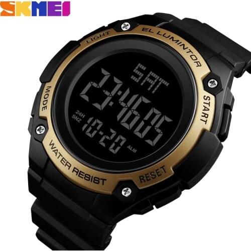 SKMEI Sport Watch Men Fashion Watches Luxury Brand Men Clock Male Waterproof Casual LED Digital Watch Relogio Masculino 1346