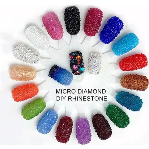 Mixed Style Nail Decor Zircon Micro Rhinestones Conical Mini Crystals Natural Real 3D Dry Flower Fashion DIY Fashion Nail Beauty
