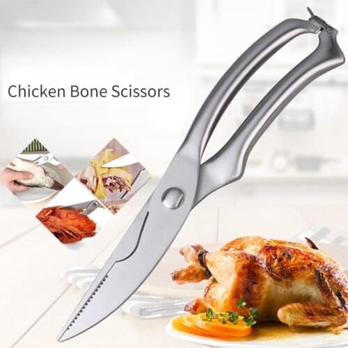 High Quality Kitchen Scissors Chicken Bone Scissors Fish Cutting Vegetables Cutting Duck Cut Chef Scissors Gift Kitchen Items