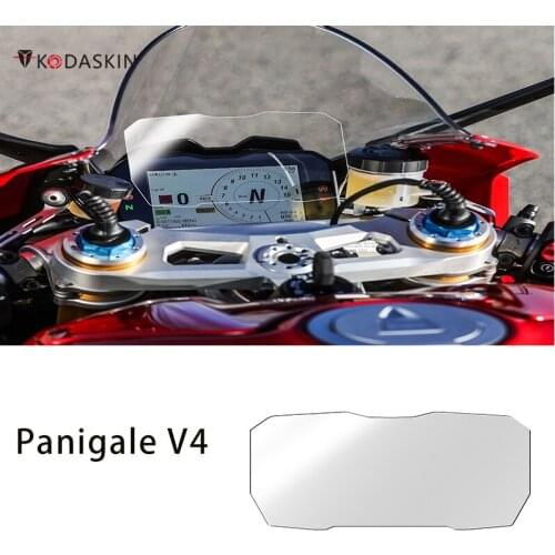 Kodaskin TPU Motorcycle Instrument Speedometer Protection Film accessories For Panigale V4