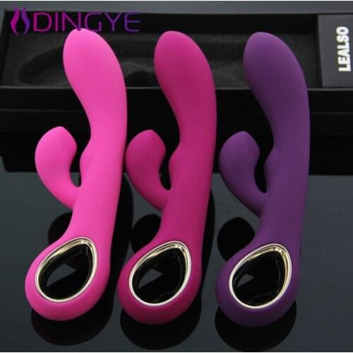 2015 Top Quality Rechargeable Silicone 10 Speed Adult Rabbit Vibrator Dildo Sex Toys Adult Sex Products For Women AV Massager
