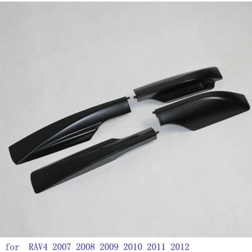 4Pcs for Roof Rack Rail With Screws Roof Luggage Carriers Baggage Cover For Toyota RAV4 2007 2008 2009 2010 2011 2012