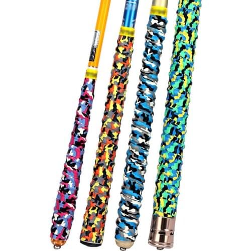 4Pcs/Lot Fishing Rod Handle Keel Strap Fishing Tennis Racket Grips Anti Slip Sweat Badminton Movement Bandage Absorbed Wrap Tape