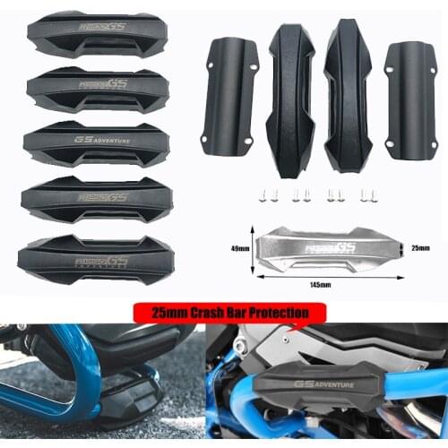 Motorcycle 25mm Crash Bar Bumper Engine Guard Protection Decorative Block For BMW R1250GS R1200GS ADV Adventure K1600GT R1200RT