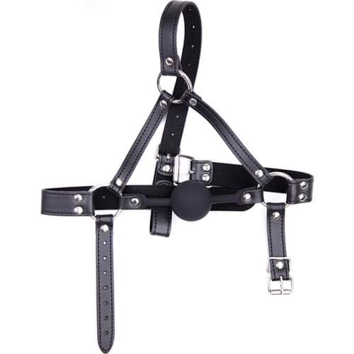 Bondage Sex Toys Mouth Ball Gag Sex Erotic Fetish Bondage Adult Games for Couples Sex Mouth Ball Gag for Women