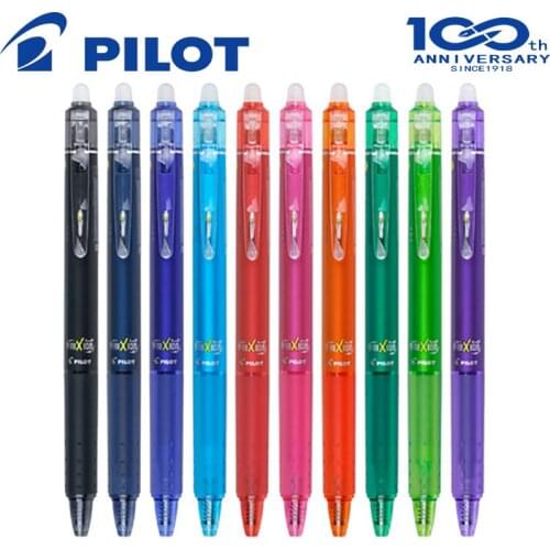 3 pcs/set Japan Pilot Color Erasable Gel Pen LFBK-23EF 0.5mm 10 Colors To Choose From Erasable Ink Stationary Supplies