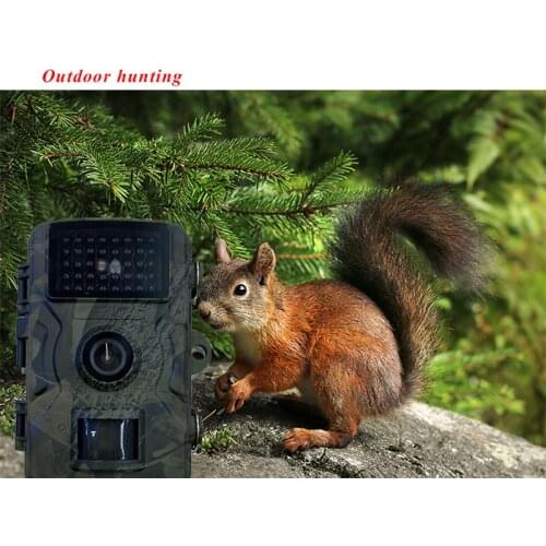 Mini DL001 Outdoor Hunting Camera 1080P Wild Animal Detector Trail Camera Waterproof Monitoring Infrared Heat Sensor Night View