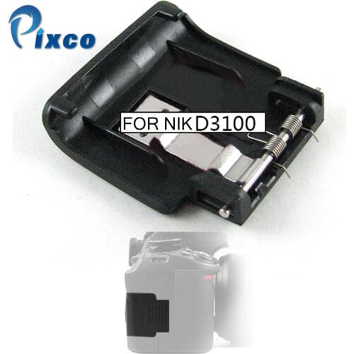 Pixco Suit For Nikon D3100 Camera Memory Card Chamber Door Cover Lid Cap Replacement Part
