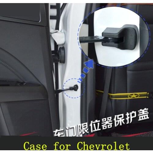 GR-SC14 4PCS Car door limiting stopper covers case for Chevrolet 2015 Cruze Encore Aveo car styling car accessories