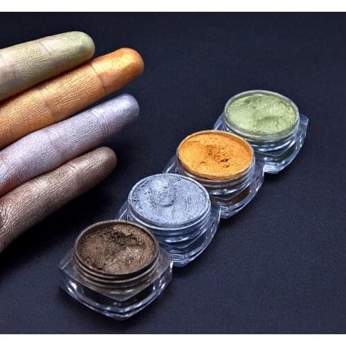 12 Color/Set Nail Art Acrylic Powder Nail Supplies Sets Kits Diy Manicure Design Eye Glitter Powder Autumn Decoration Uñas