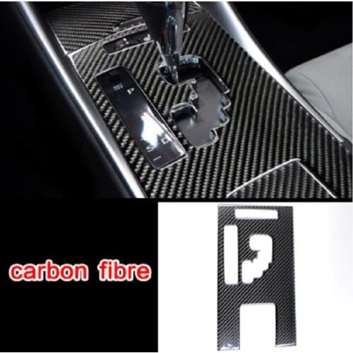 Carbon Fiber Car Interior Accessories Gear Shift Panel Trim Fit For LEXUS IS250 300 350 2006-2012