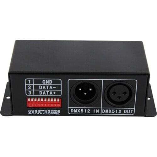 BC-802-6803 DC5V-24V LPD6803 DMX Signal Decoder