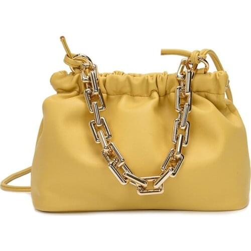 JOFEANAY 2020Candy Color PU Leather Shoulder Messenger Bags For Women 2020 Small Crossbody Bag Travel Chain Handbags and Purses