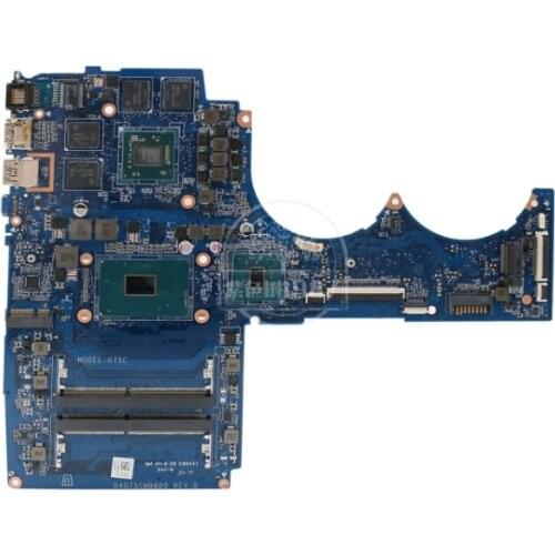JOUTNDLN FOR HP 15-CB TPN-Q193 Laptop Motherboard DAG75CMB8D0 SR32S I5 7300HQ CPU RX 550 Graphics 2GB