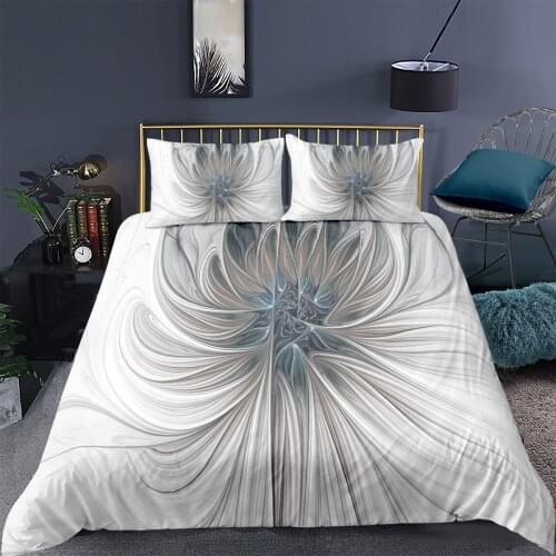 Plant 3D Psychedelic Floral Printed Duvet Cover Pillowcase Bedding Set Single Twin Queen King Soft Quilt Cover Home Textiles