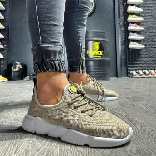 Knack Sports Male Shoes KX300 Mink Seasonal Sports Style Sneakers Lace-Up 2021 Spring Summer Fashion Trend Orthopedic Casual Base