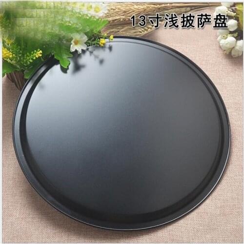 13 inch Round DIY Cake Pans Pizza Pan Mold Cup cake Bake Baking Mould Stainless steel Household Kitchen Tool