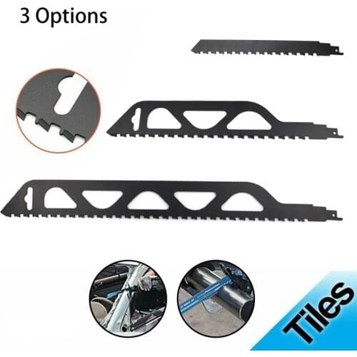 Cutting Metal Wood Carbide Reciprocating Saw Blade Masonry Demolition Saw Blade Jigsaw Brick Stone Metal Cutting Blade Sabre Saw