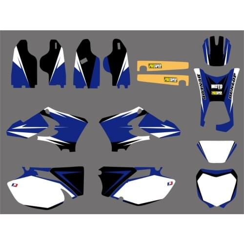 0500 NEW TEAM GRAPHICS BACKGROUNDS Decal Sticker For Yamaha WR250F WR450F WRF 250 450 WR 250F 450F 2005 2006 Personality Gift