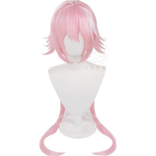 Game Fate Apocryph Astolfo Cosplay Wigs Long Pink Heat Resistant Synthetic Hair Halloween Party Cosplay Wig
