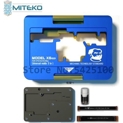Universal Molds 3 IN 1 Motherboard Test Fixture Mechanic Layered Fixture Test Jig for X XS MAX Repair Welding Tool Kit
