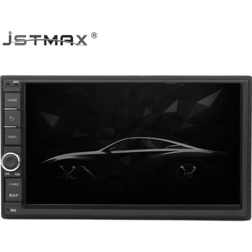 JSTMAX Android Universal Car 2 Din Radio for Nissan toyota 7" IPS Screen Android 9.0 Stereo Multimedia Navigation Built-in DSP