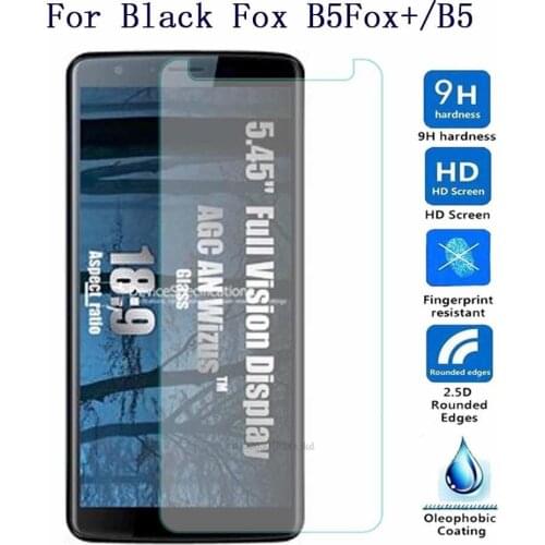 Screen Protector Glass For Black Fox B5Fox+ Tempered Glass Phone Film For Black Fox B5 Glass Protective Film