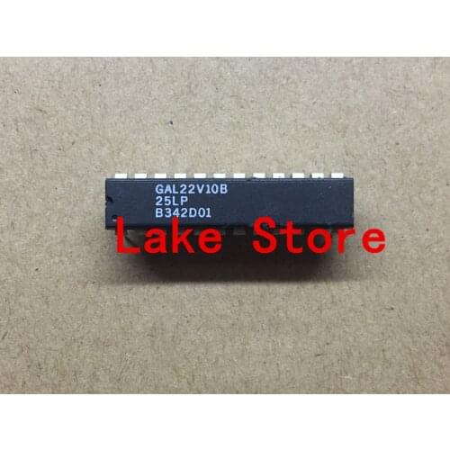 10 unids/lote GAL22V10B-25LP GAL22V10B-15LP DIP GAL22V10B-10LP GAL22V10B 22V10B GAL22V10