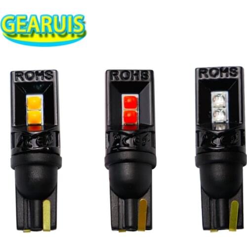 100pcs T10 canbus convext 3030 LED 4 smd W5W Car Interior Reading No Error LED Light Parking Car Side Light signal lights 12V