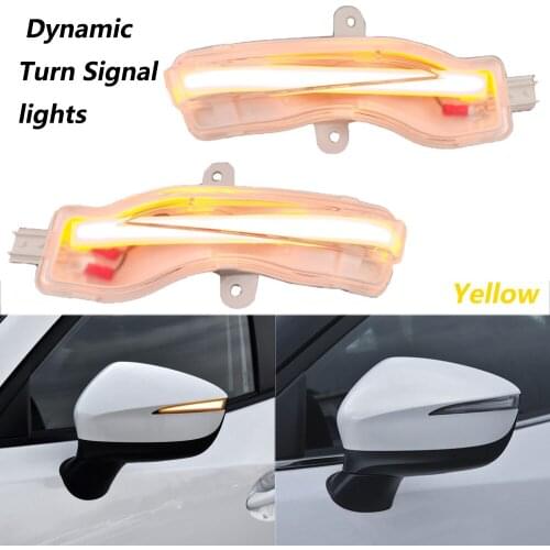 2 pieces LED Light Dynamic Turn Signal Side Mirror Blinker Indicator For Mazda CX-3 CX3 2016-2018 CX-4 CX-5 CX5 2016 2016.5