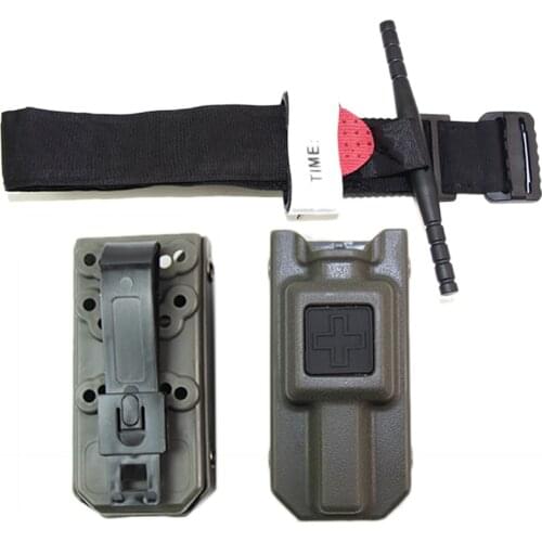Outdoor First Aid kit FMA Application Tourniquet Swathe Carrier Pouch Molle Medical Storage Airsoft Holsters Emergency Equipment