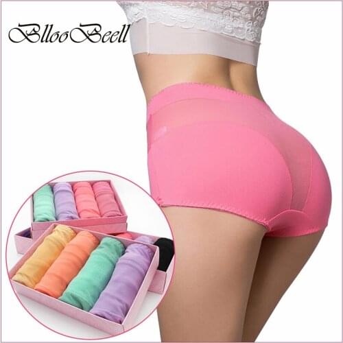 BllooBeell Womens Cotton Underwear Panties Lady Sexy Hollow Out High Rise Underpants Girl Lace Briefs Lingerie Size L/XL/XXL
