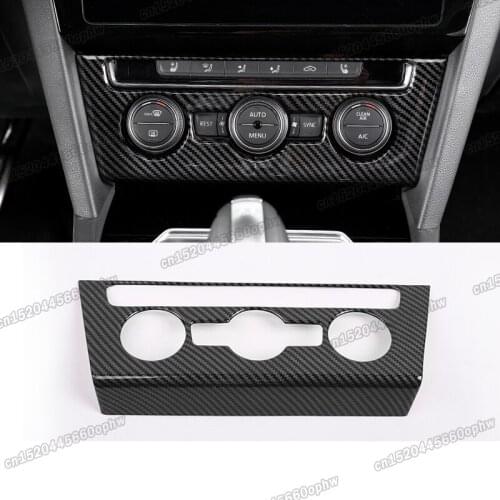 Lsrtw2017 for Volkswagen Arteon Vw Cc Car Central Control Button Frame Decorative Interior Mouldings Accessories 2018 2019 2020