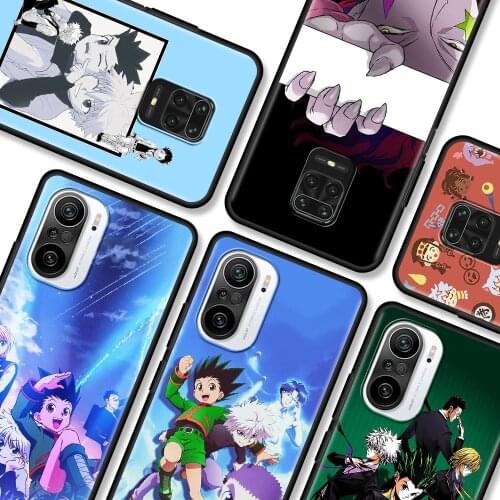 Hunter X Hunter Phone Case for Xiaomi Redmi Note 9S 9 4G 8 Pro 7 8T 8 10 9A 10Pro 8 7A K40 8A 6A 9T 5G Soft Bag
