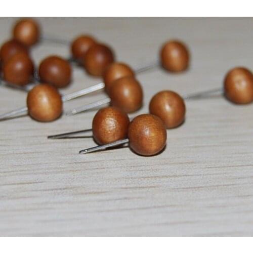Wooden earrings round wood bead earrings fashion Folk style retro Wood Bead Earrings diy accessories 10 pairs/lot