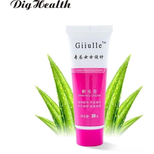Dighealth 1pcs Aloe Shaving Cream Woman Special Mild Skin Legs Armpit Hair Shaving Foam Reduce Friction