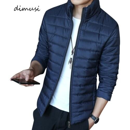 DIMUSI Winter Mens Jackets Casual Men Cotton Thick Warm Parkas Coats Male Outdoor Windbreaker Thermal Sports Jackets Clothing