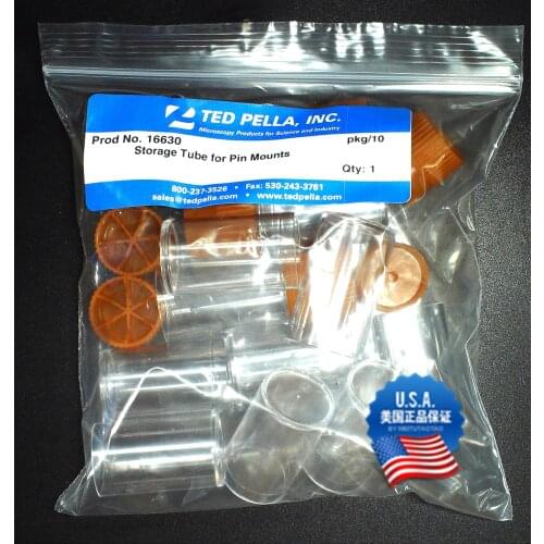 Single sample stage storage box Scanning electron microscope Sorting box Plastic box