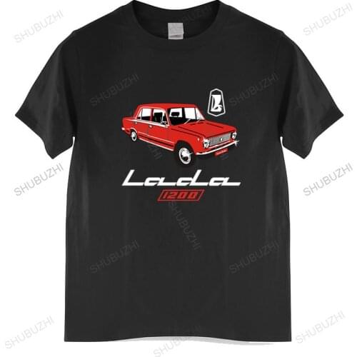 Fashion brand t shirt mens Lada, 1200, Soviet Union, Car, Ussr, Cccp, Kopeyka, Vaz-2101 unisex t-shirt teenagers cool tops