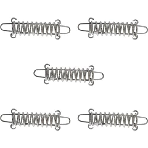 5pcs Large Tension Spring Tensioner Tightener for Tent Camping Hiking Backpacking Picnic Canopy Shelter