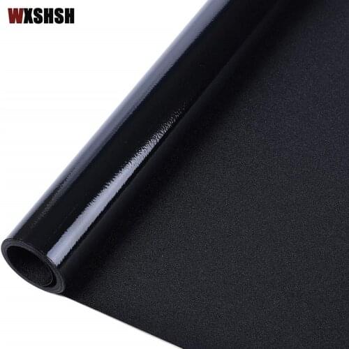 Non-Transparent Light Proof Black Window Film Static Cling Drop-Shipping Removable Film For Day Sleeper Shift Worker 20cmx100cm
