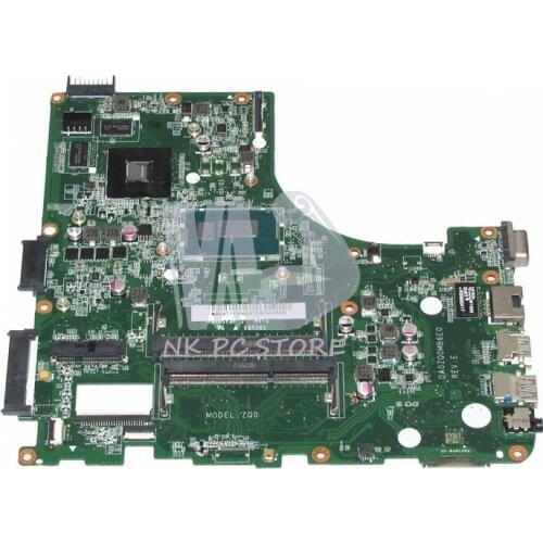 NOKOTION DA0ZQ0MB6E0 NB.V9T11.006 NBV9T11006 For Acer aspire V3-472 V3-472P Laptop Motherboard I3-4005U CPU GT820M GPU