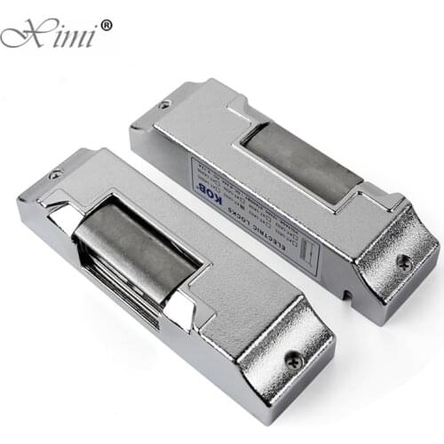 New 12V Wooden Door Lock Fail-safe Fail Secure Surface Mounted Electric Strike Lock For Door Access Control System