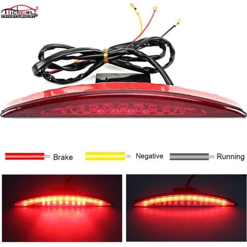 New Rear Fender Tip LED Brake Tail Light Lamp For Harley Breakout FXSB 2013 -2019 Motorcycle Rear Fender Tip light Accessories
